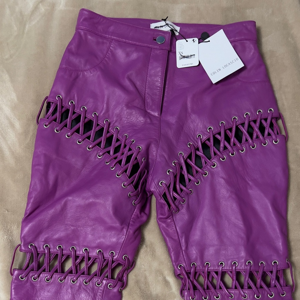 Leather pants